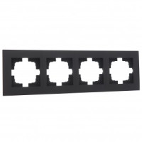 Bylectrica НОВЫЙ СТИЛЬ рамка СУ 4 мест. карбон, (ЮЛИГ.735212.554 карбон)