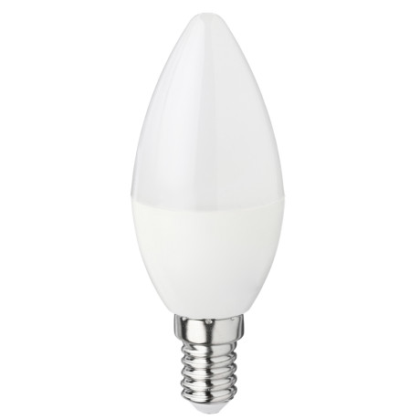 Лампа светодиодная FORZA С37 5 Вт, Е14, 420 Лм, 4000 К, 175-265 В, Ra>80, IRF <5%, 1 год гар.