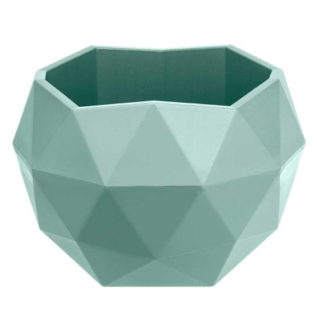 Кашпо Топаз 0,45 л Нефрит КШ-9123 ВМС х27