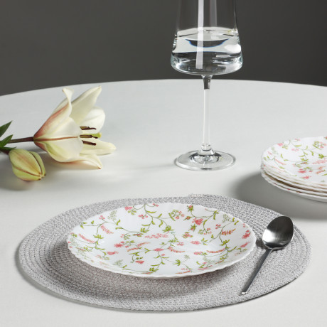 MILLIMI Клавель Набор столовой посуды 19 пр., опаловое стекло