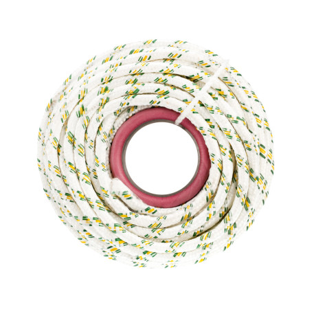Фал плетеный капроновый с сердечником, 8 мм, L 100 м, 16-прядный, Сибртех