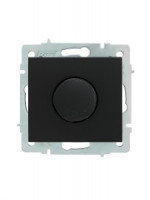 Lezard RAIN мех. диммер СУ 800 Вт черный бархат 703-4288-115