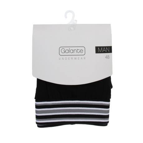 GALANTE Трусы-боксеры мужские с принтом р.48, 95%хлопок, 5%спандекс, разноцветные, НБ25-5