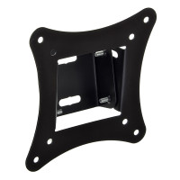 LEBEN Кронштейн для ТВ наклонный, 10&quot;-27&quot;, до 25кг, 75x75 до 100x100мм