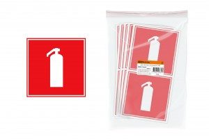 TDM знак 150х150мм "Огнетушитель" (10!) SQ0817-0024