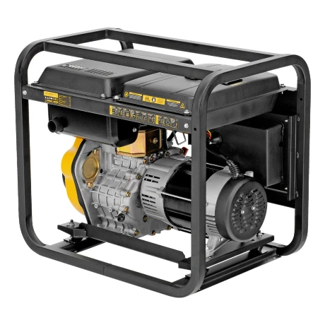 Генератор дизельный DES-55, 5,5 кВт, 230 В, 11 л, ручной стартер Denzel
