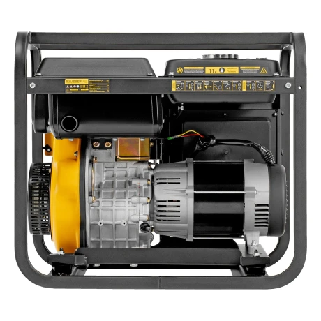 Генератор дизельный DES-55, 5,5 кВт, 230 В, 11 л, ручной стартер Denzel