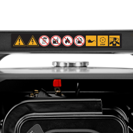 Генератор дизельный DES-55, 5,5 кВт, 230 В, 11 л, ручной стартер Denzel