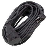 Удлинитель силовой 20 м, 16 А, тип УХз16, КГ 3 x 2.5 мм, 1 розетка, Сибртех