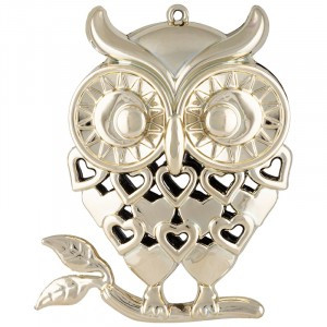 Украшение подвесное "Сова" цвет золотой Волшебная страна