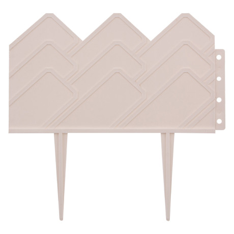 Бордюр "Кантри", 14 х 310 см, белый, Palisad