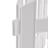 Забор декоративный "Винтаж", 28 х 300 см, белый, Palisad