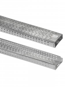 TDM Лоток перфорированный 80х300х3000-0,7мм (цена за метр) SQ2901-0132