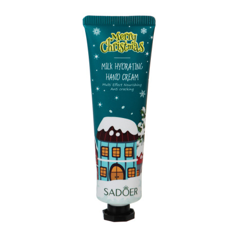 Набор увлажняющих кремов для рук 5 шт х 30 гр тм SADOER Merry Xmas, #1, подар.уп.