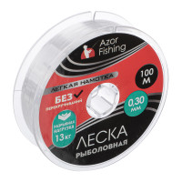 AZOR FISHING Леска &quot;Легкая намотка&quot;, нейлон, 100м, 0,30мм, 13,0кг