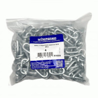 Цепь с коротким звеном 4мм (5 м) в пакете 1/1 НАКРЕПКО 518203