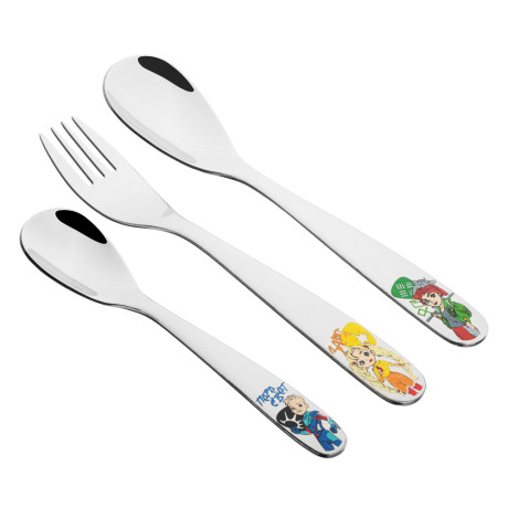 BY РУССКИЕ СУПЕРГЕРОИ Набор столовых приборов 3 пр, нерж.сталь