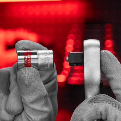 Набор торцевых головок 1/2", 6 гранные, CrV, 10-22мм, 10 штук Matrix