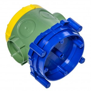 Bylectrica кор. уст. для заливки в бетон, монолит. (монт. основание) 82,5х82,5х91,5мм К-414