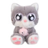 ИГРОЛЕНД Игрушка мягкая "Котя с рыбкой", 23 см, полиэстер