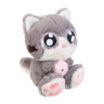 ИГРОЛЕНД Игрушка мягкая "Котя с рыбкой", 23 см, полиэстер