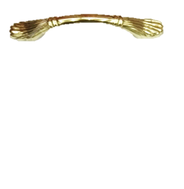 Ручка мебельная 376 золото 128мм в/с