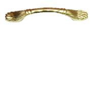 Ручка мебельная 376 золото 128мм в/с