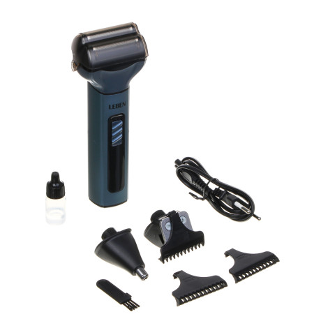 LEBEN Машинка для стрижки, бритва, триммер 3 в 1, 600 мА/ч