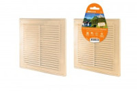 TDM вент. решетка разъемная 150х150мм с москитной сеткой бежевый (10!) (РФ) SQ1807-0075