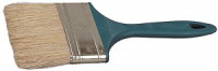 Кисть плоская ЗУБР &quot;УНИВЕРСАЛ-МАСТЕР&quot; &quot;КП-11&quot;, натуральная щетина, пластмассовая ручка, 100мм(12!!!)