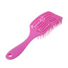 Расческа массажная, продувная тм ЮНИLOOK, пластик, 20,5x5,5см, 4 цвета