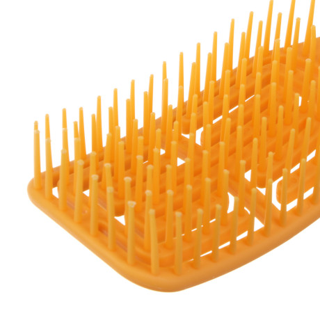 Расческа массажная, продувная тм ЮНИLOOK, пластик, 20,5x5,5см, 4 цвета