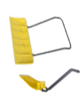 Скрепер "АЙСЛЕНД ЭКСПЕРТ" ЦИКЛ Размеры ковша 440х796 мм Глубина ковша 96 мм Длина в сборе 1336 мм Колесики для легкого скольжения Стальная ручка эргономичной формы Алюминие