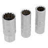 Набор инструментов 1/2", 1/4", CrV, 12 гранные головки, пластиковый кейс, 109 предмета Stels