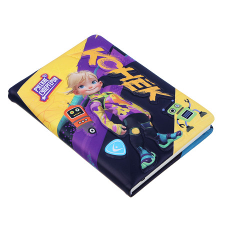 BY Русские Супергерои Записная книжка 17,8х13см, 96л., обл-мялка, объем.элементы, "Конек Джуниор"