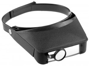 Лупа STAYER "STANDARD" с креплением на голову, изменяемое увелич zu40520-1