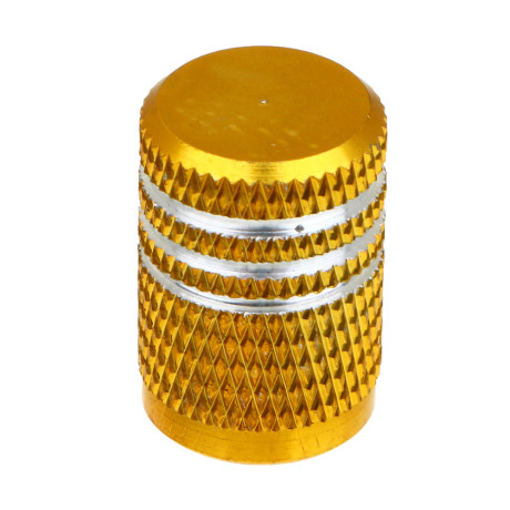 ЕРМАК Набор заглушек ниппеля 4шт. алюминиевый, универсальный, золото