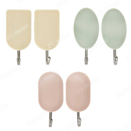 Крючки самоклеющиеся пакет 2шт WF-312/2  440-302