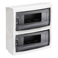 Bylectrica бокс (корпус) пластик. ЩРН-П-24 мод. навесной с дверцей, опломбировка, IP20 (КНО-24Д)