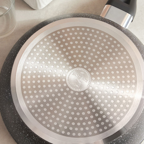 SATOSHI Танто Сотейник литой d28см, антипригарное покрытие Мрамор, индукция