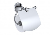 DIADONNA Держатель для туалетной бумаги с крышкой настенный (SUS) держатель цинк, хром, D8003