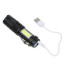 ЕРМАК Фонарь, ХРЕ LED, 4 режима, 1хAA (LR6), алюминий, 105х30 мм, фокусировка