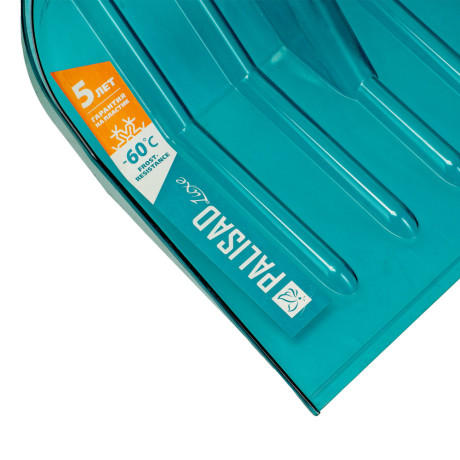 Лопата для уборки снега поликарбонат, 460х400х1400 мм, алюминиевый черенок, LUXE Palisad