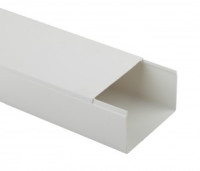 ЭРА Кабель-канал ПВХ 100х60 белый 2м (12м! в уп., цена за 1м) KK-W-100-60 9435