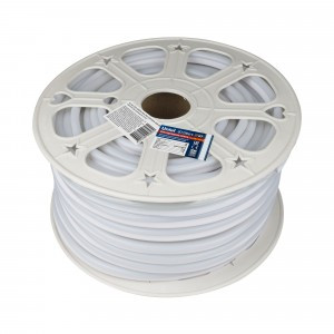 Uniel NEON гибкий неон, бухта 50м, холодный свет ULS-N21-2835-120LED/m-8mm-IP67-220V-8W/m-50M-DW
