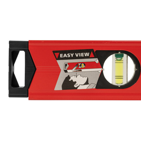 Уровень алюминиевый магнитный, 1500 мм, фрезерованный, 3 глазка (1 зеркальный) усиленный Matrix