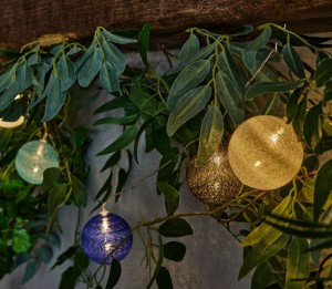 Гирлянда-нить (бат) Клубки 2 (шарики) 10LED теплбел 1,3м (2AA) ULD-S0135-010/STB/2AA TANGLES-2 Uniel