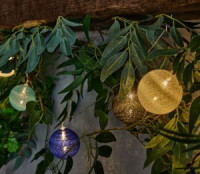 Гирлянда-нить (бат) Клубки 2 (шарики) 10LED теплбел 1,3м (2AA) ULD-S0135-010/STB/2AA TANGLES-2 Uniel