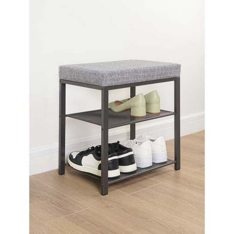 Банкетка "Торонто 13S" графит БТ13СГР