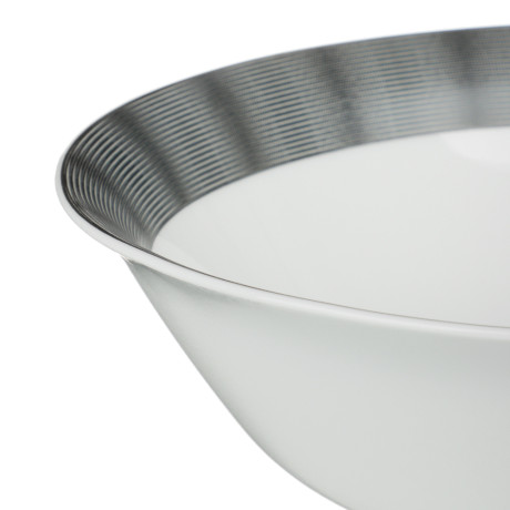 MILLIMI Графит Салатник, опаловое стекло, 760мл, 19х5.4см